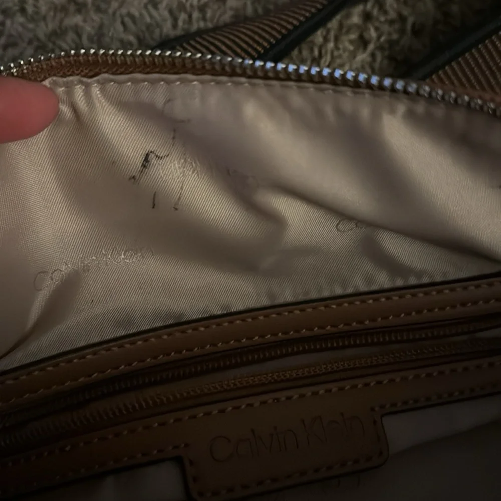 Calvin Klein Millie Belt Bag in Caramel
